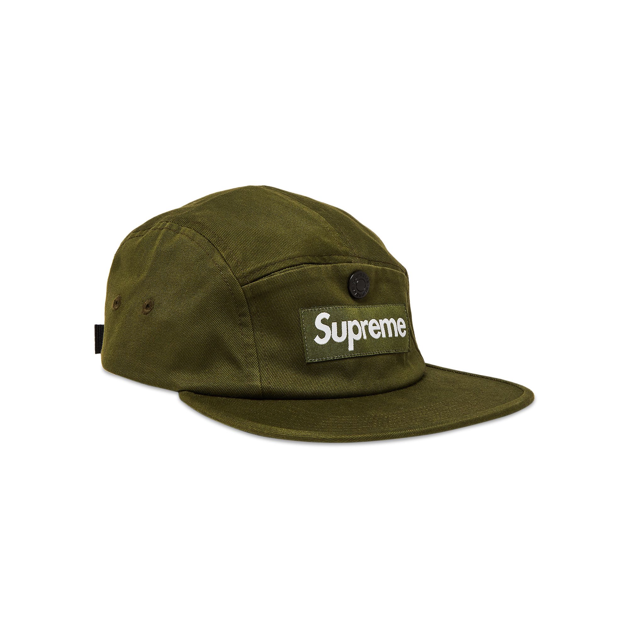 Buy Supreme Snap Pocket Camp Cap 'Olive' - FW23H120 OLIVE | GOAT IT