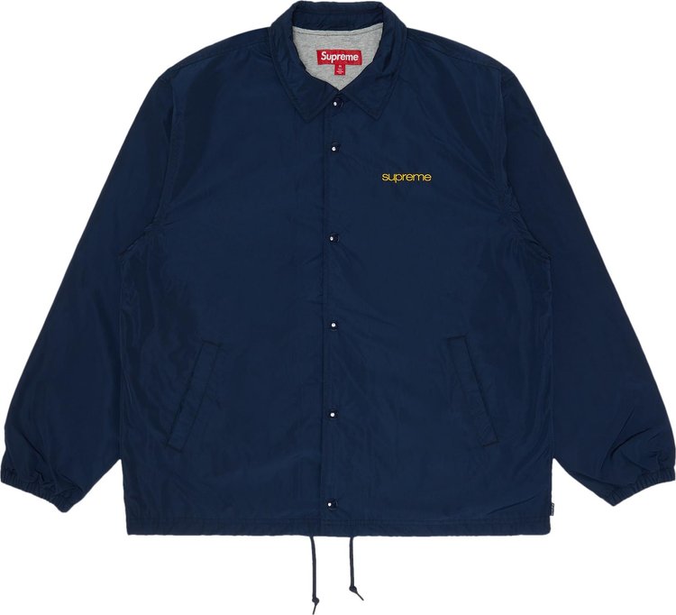 Buy Supreme NYC Coaches Jacket 'Navy' - FW23123 NAVY | GOAT