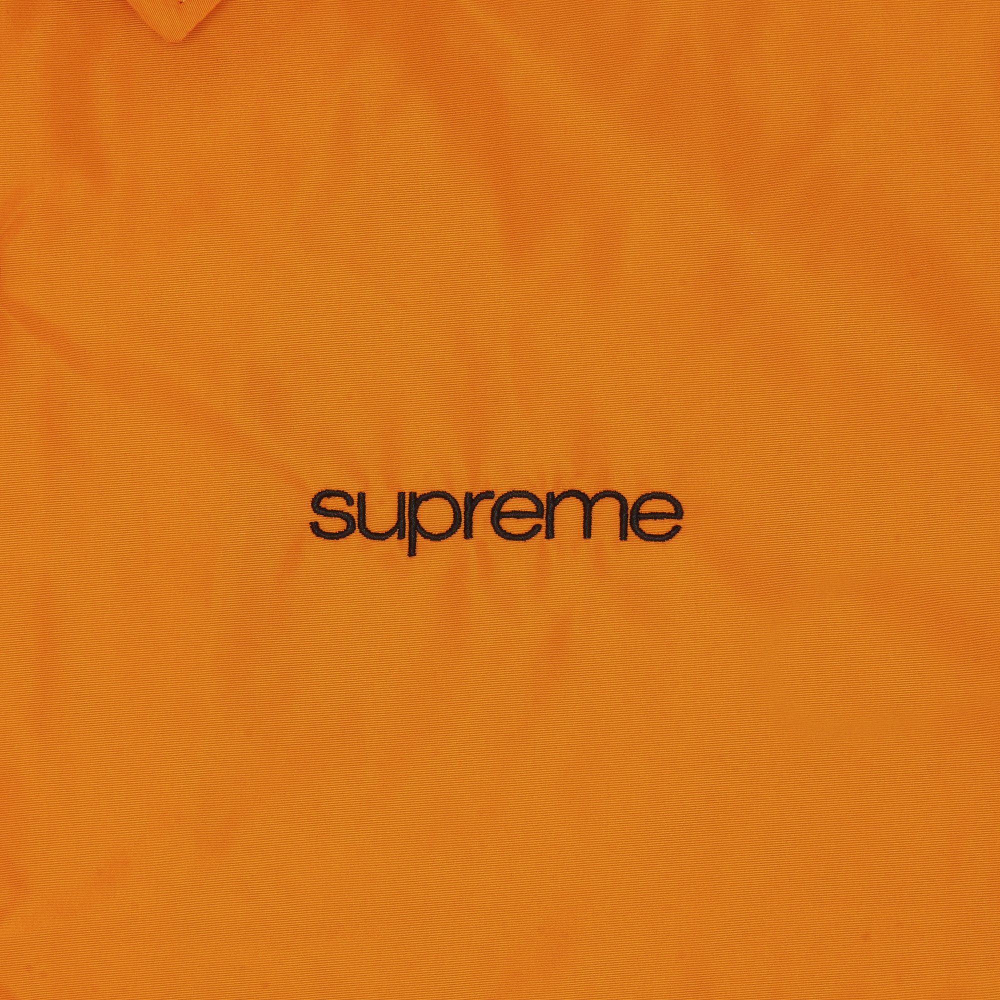 Buy Supreme NYC Coaches Jacket Orange FW23123 ORANGE GOAT