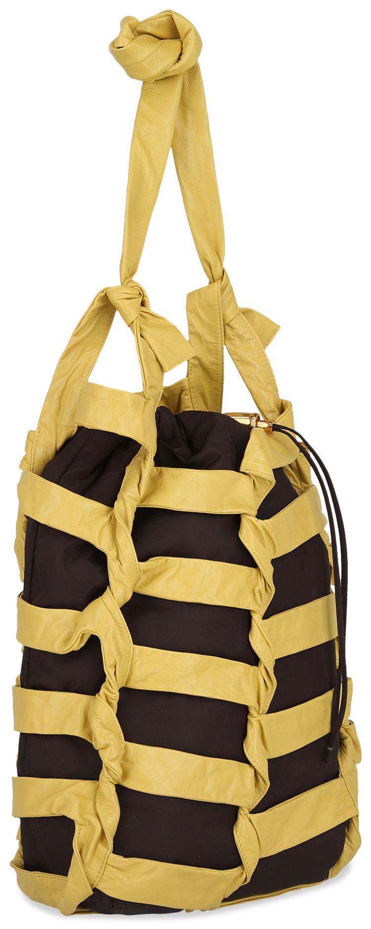 Bottega Veneta Woven Nylon Tote Bag Multicolor