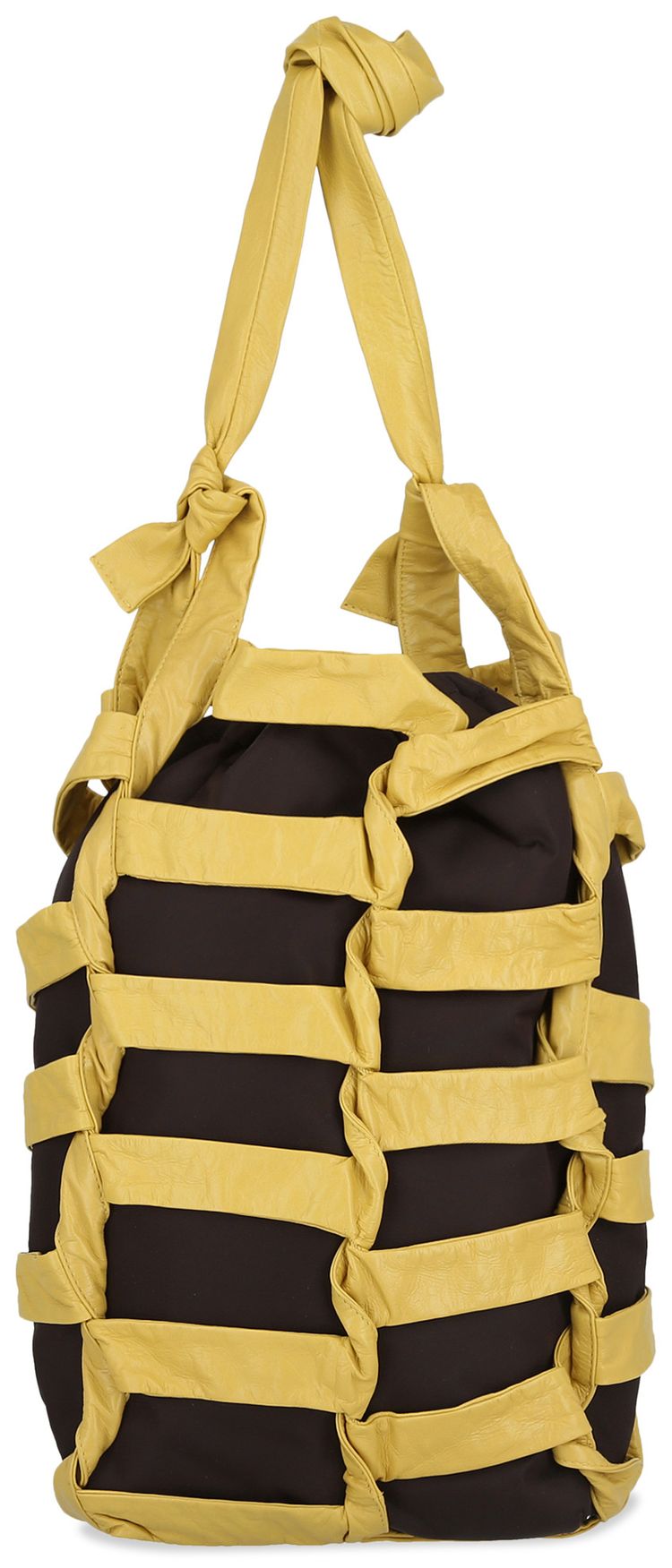 Bottega Veneta Woven Nylon Tote Bag Multicolor