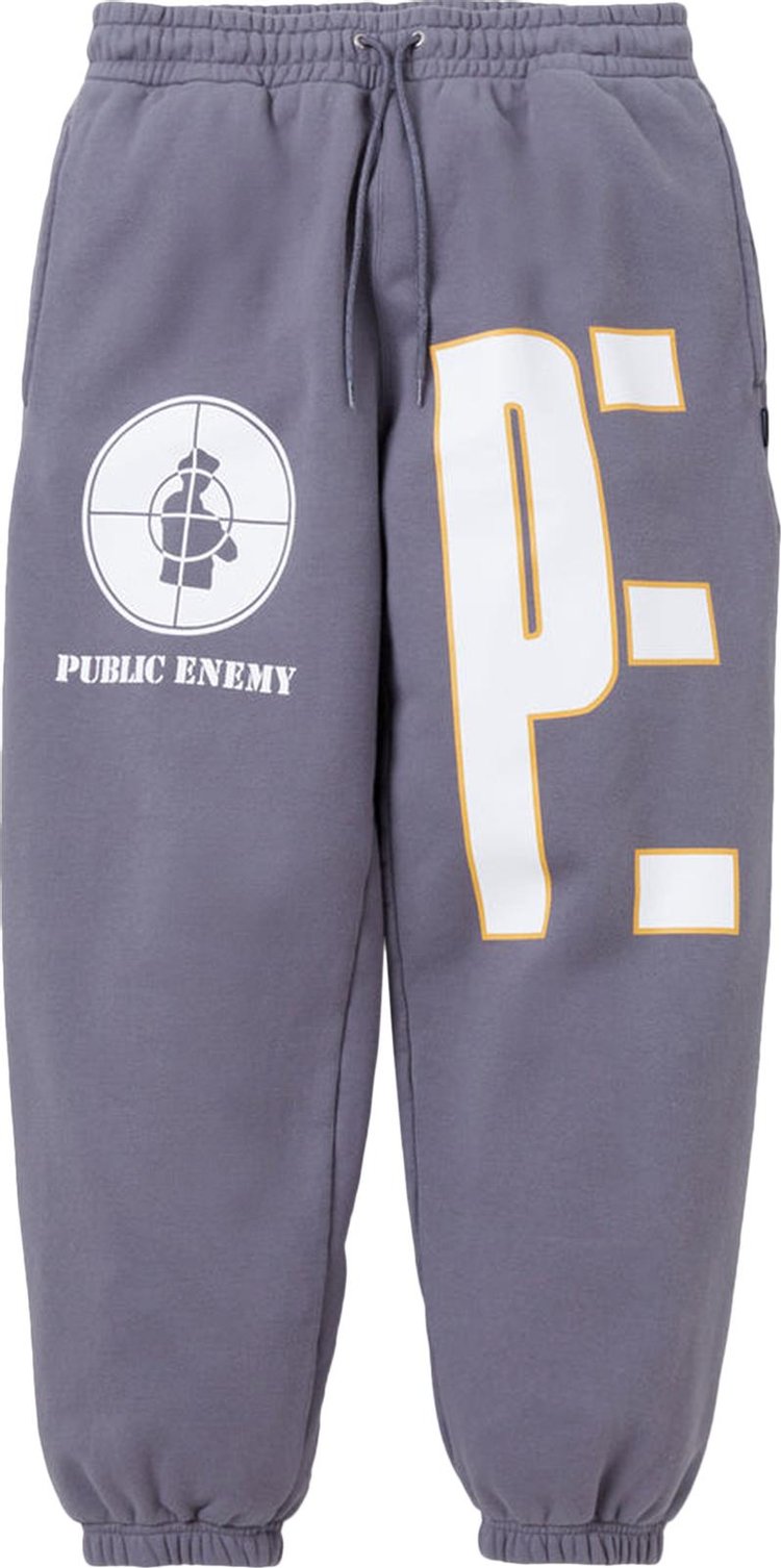 Neighborhood x Public Enemy Sweatpants 'Grey'