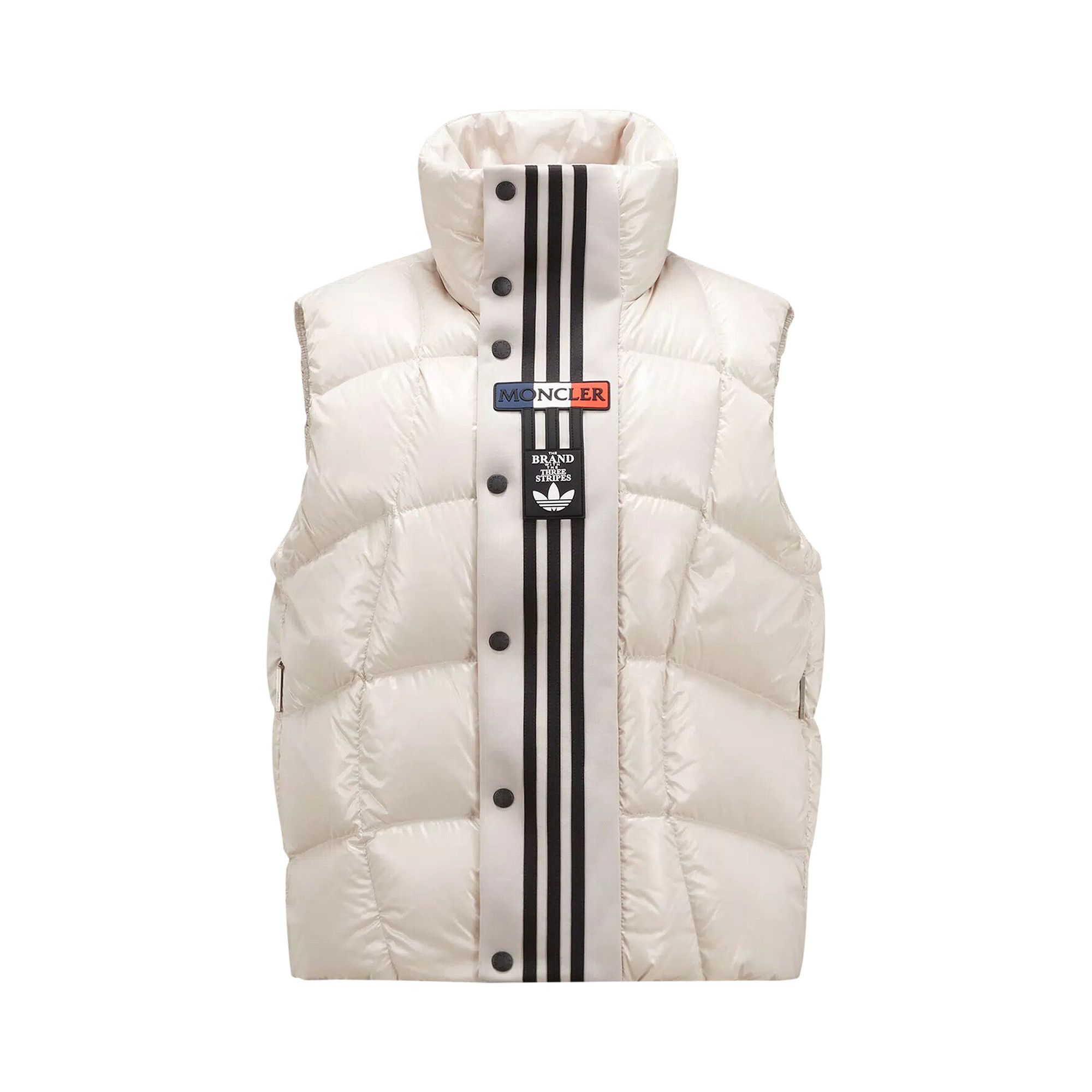 Size 32 Moncler x adidas Bozon Down Vest 'White'