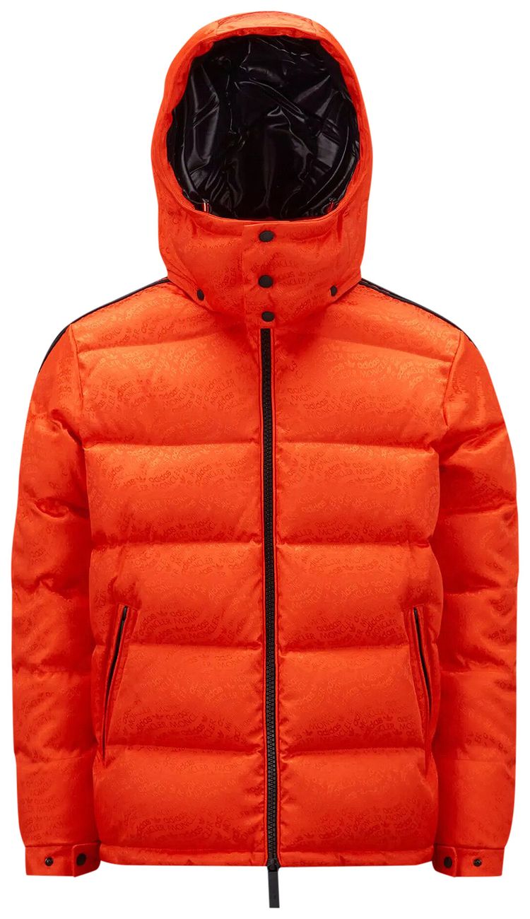 Moncler x adidas Alpbach Short Down Jacket Orange
