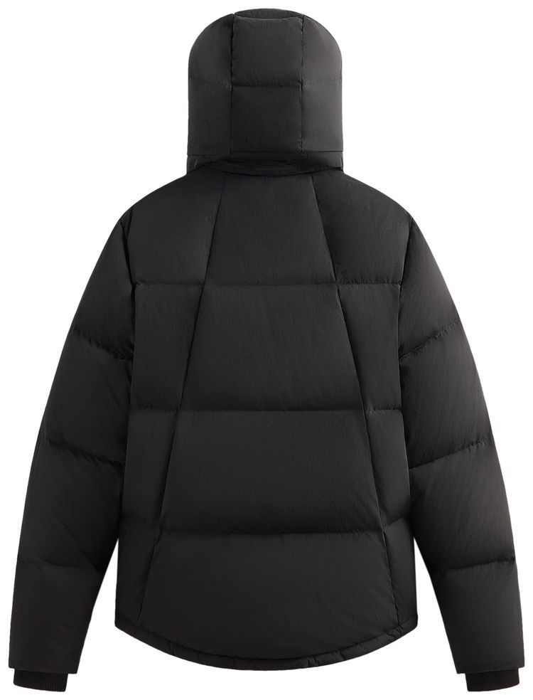 Kith Wrinkle Nylon Midi Puffer Black