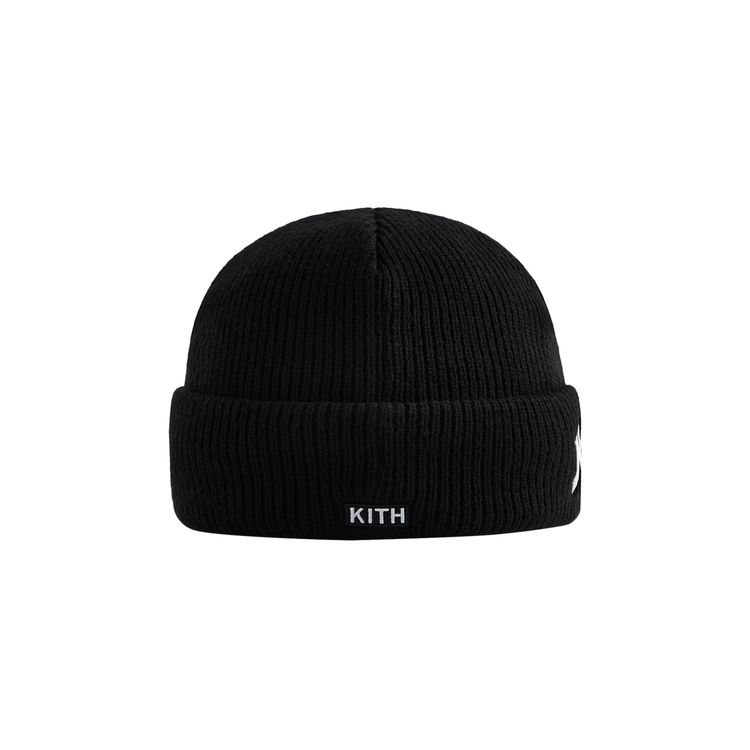 Kith For The New York Yankees Visor Beanie Black