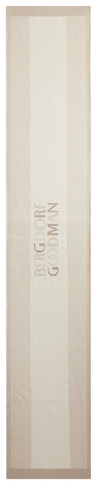 Kith For Bergdorf Goodman Knitted Logo Scarf Veil