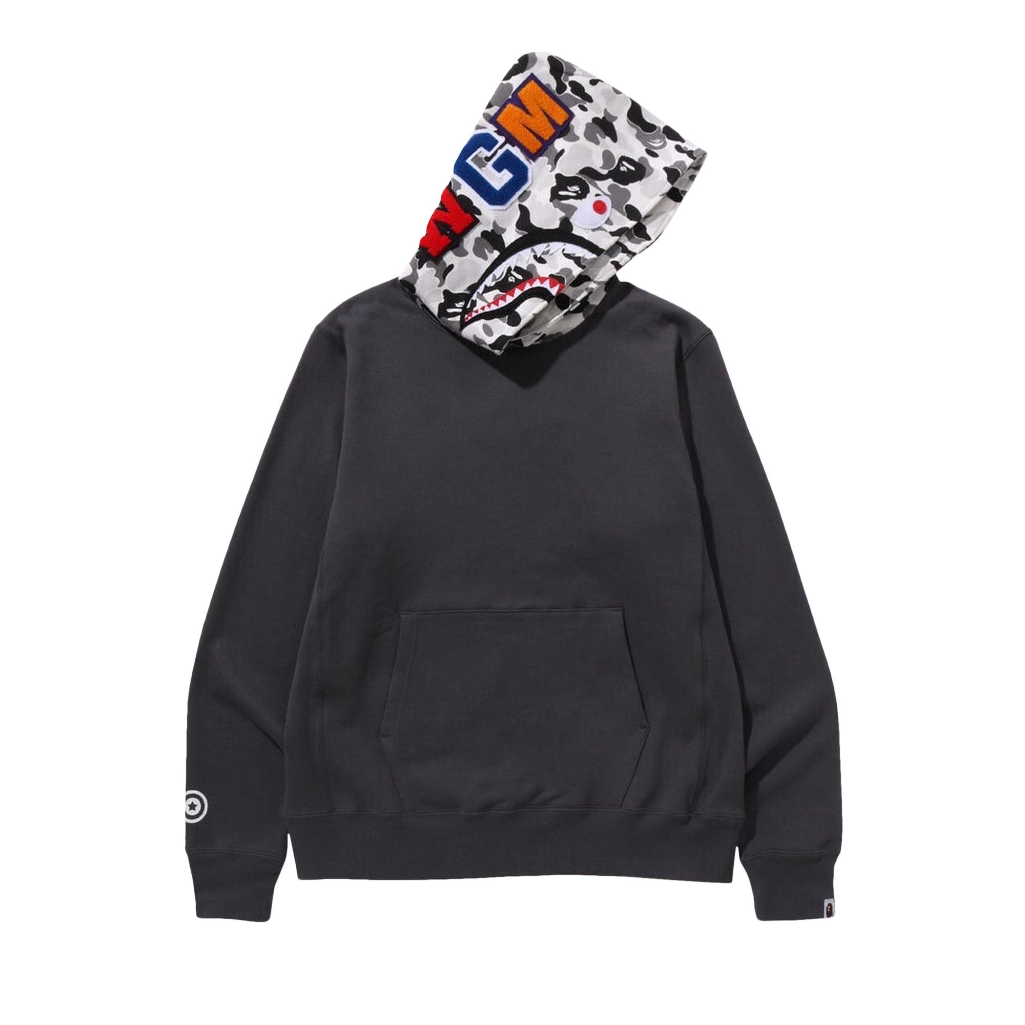 Dark grey bape hoodie online