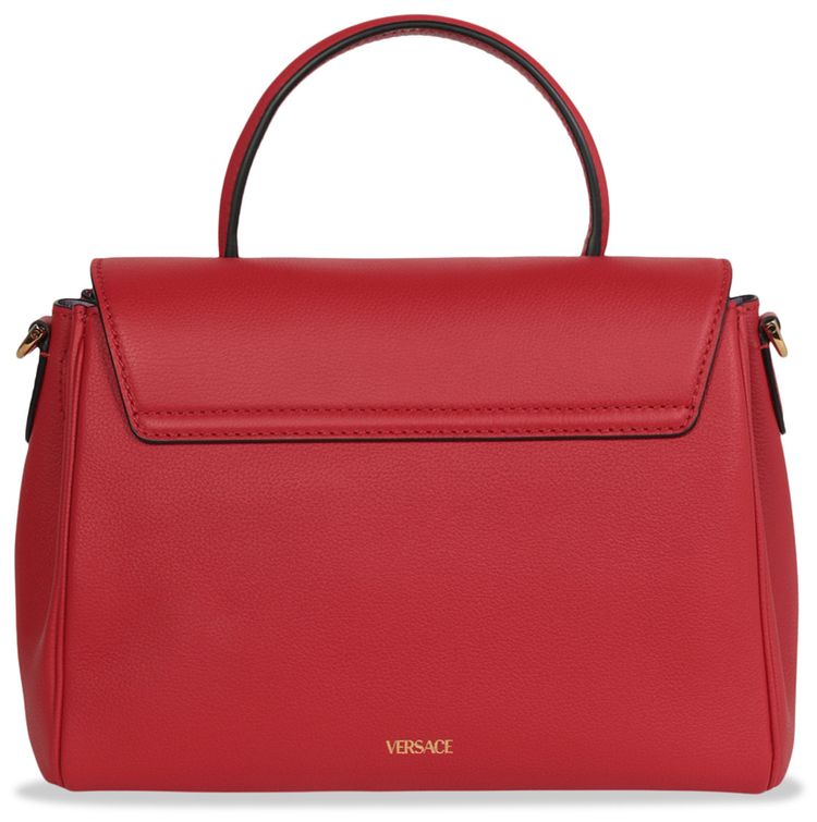 Versace La Medusa Shoulder Bag Bright Red