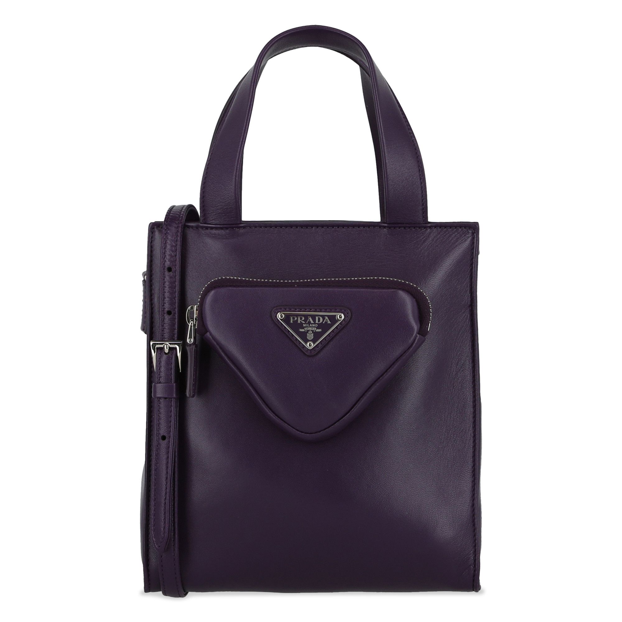ハンドバッグ PRADA HAND BAG (1BG5032CY4 F0018) ☆日本完売品☆完売間近☆レザー ハンドバッグ 直営店買付