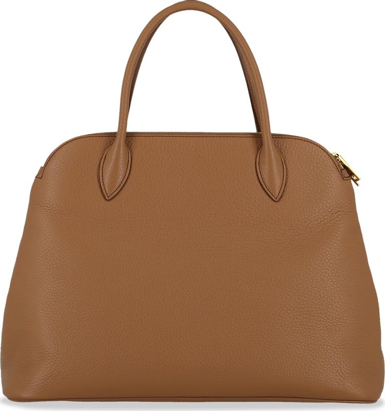 Prada Leather Shoulder Bag Camel