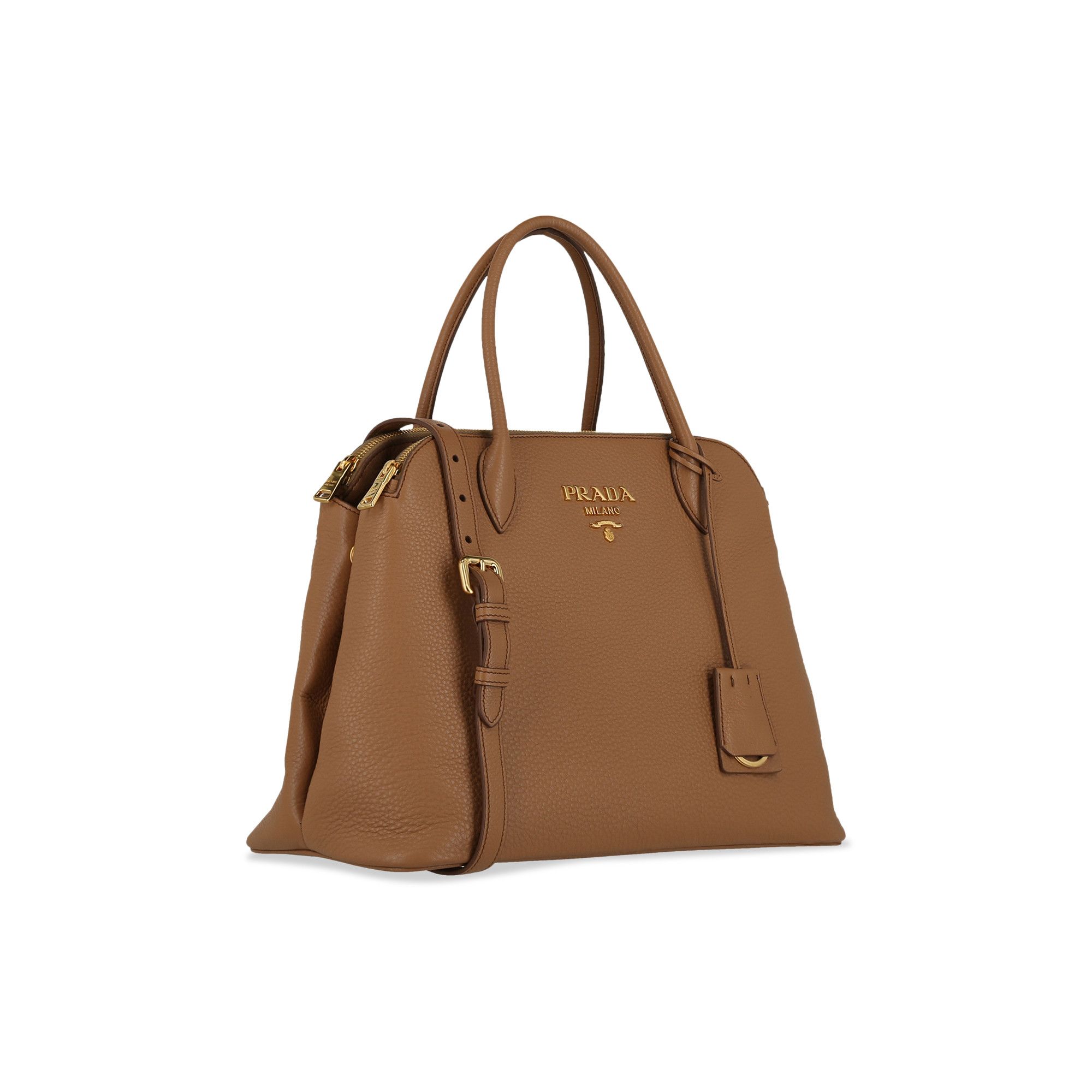 トートバッグ PRADA Camel Leather Shoulder Bag Prada Camel Leather Shoulder Bag ○ Labellov ○ Buy and Sell