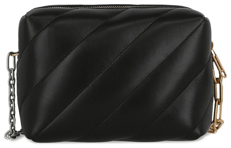 Off White Jackhammer Camera Crossbody Bag Black