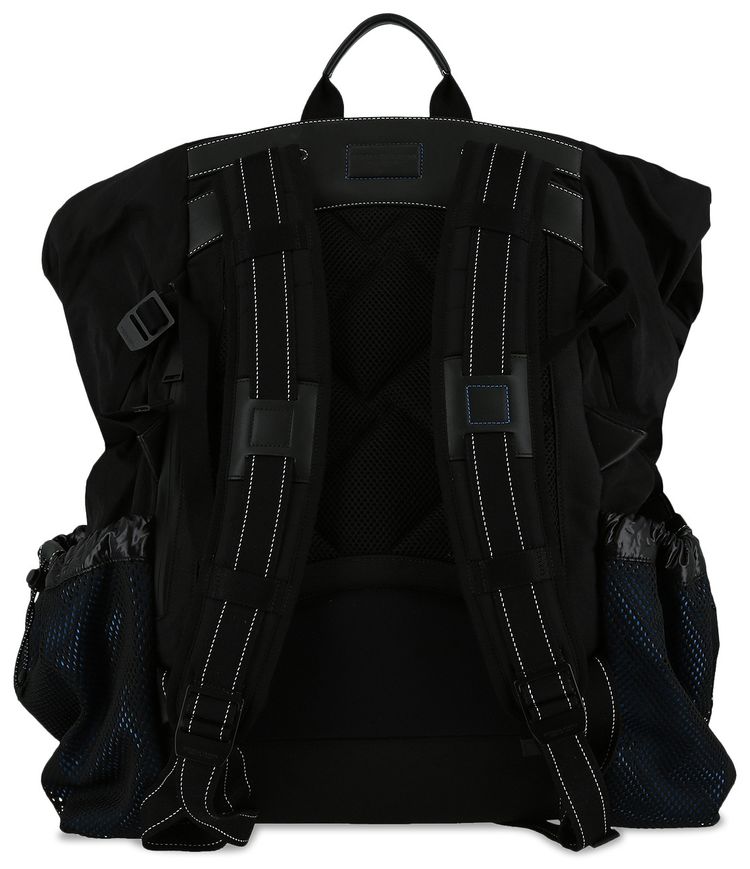 Bottega Veneta Bi Color Plain Outlet Backpack BlueMulticolor