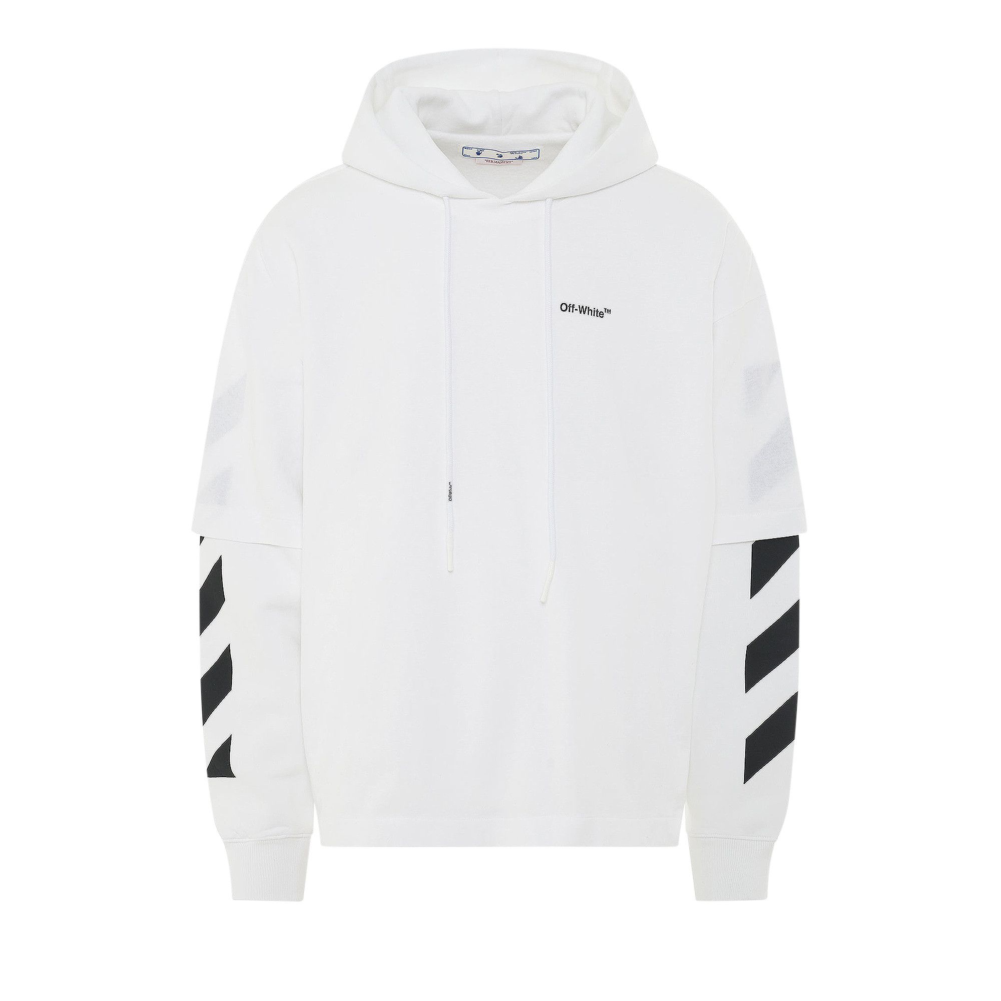 Off white diagonal hoodie clearance