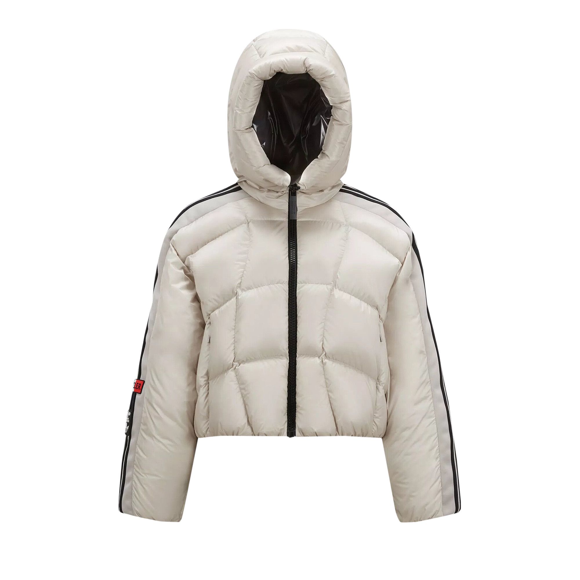 Adidas white puffer jacket shop