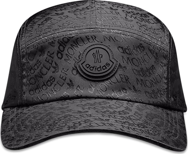 Moncler x adidas Logo Jacquard Baseball Cap 'Black'