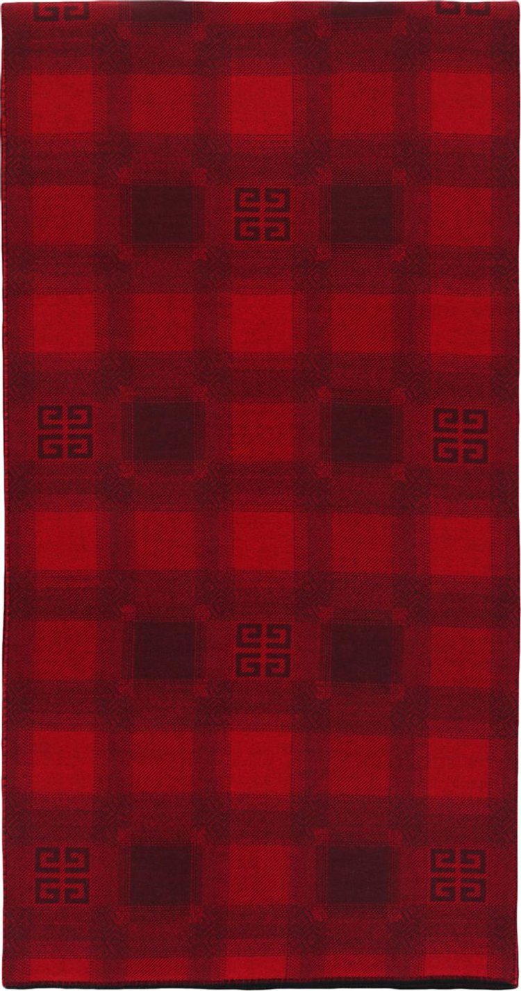Givenchy Collegial Bonded Scarf 'Red'