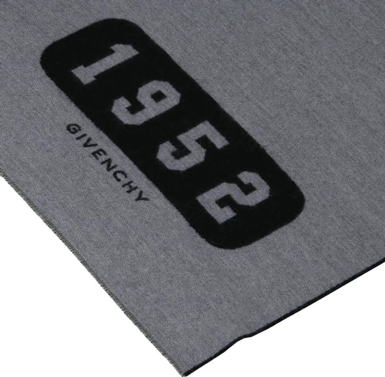 Givenchy Muffler Scarf Grey