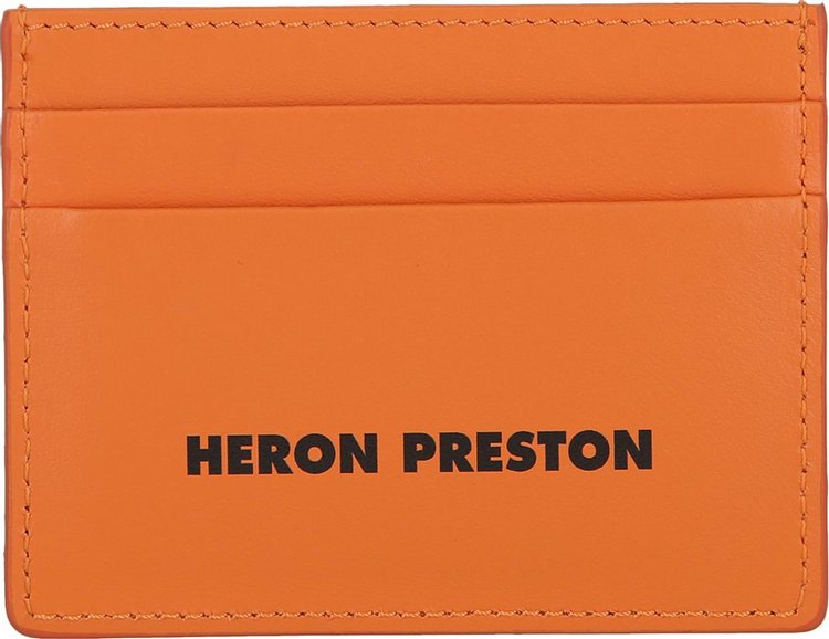 Heron Preston Tape Card Holder Wallet 'Orange'