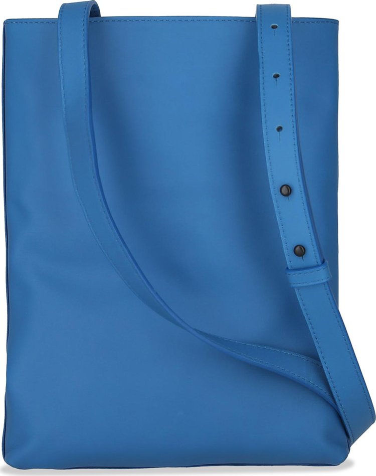 Bottega Veneta Intrecciato Leather Messenger Bag 'Blue'
