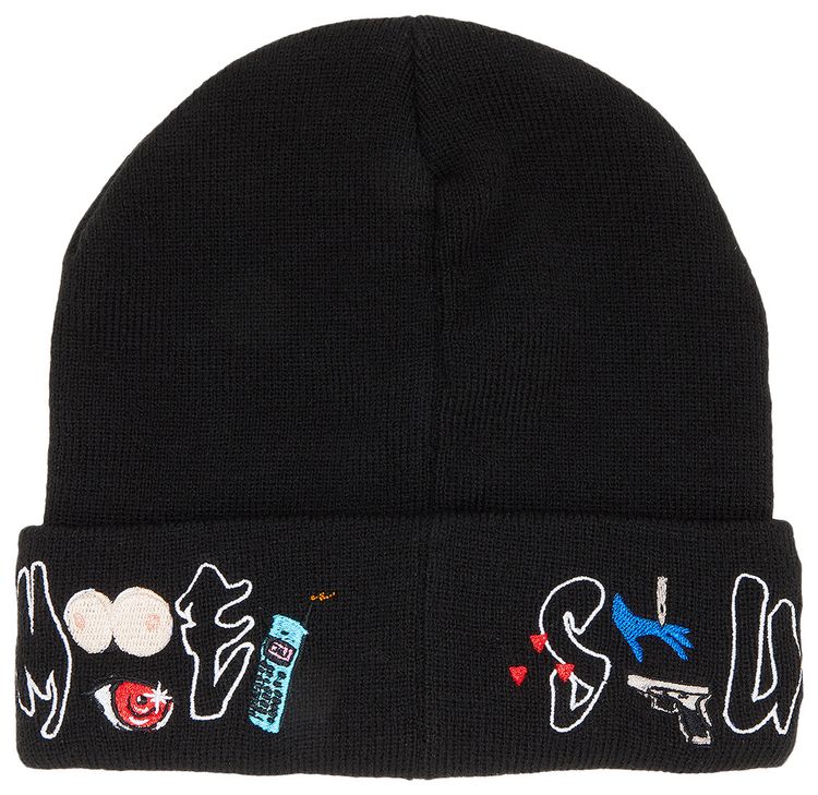 Supreme AOI Icons Beanie Black