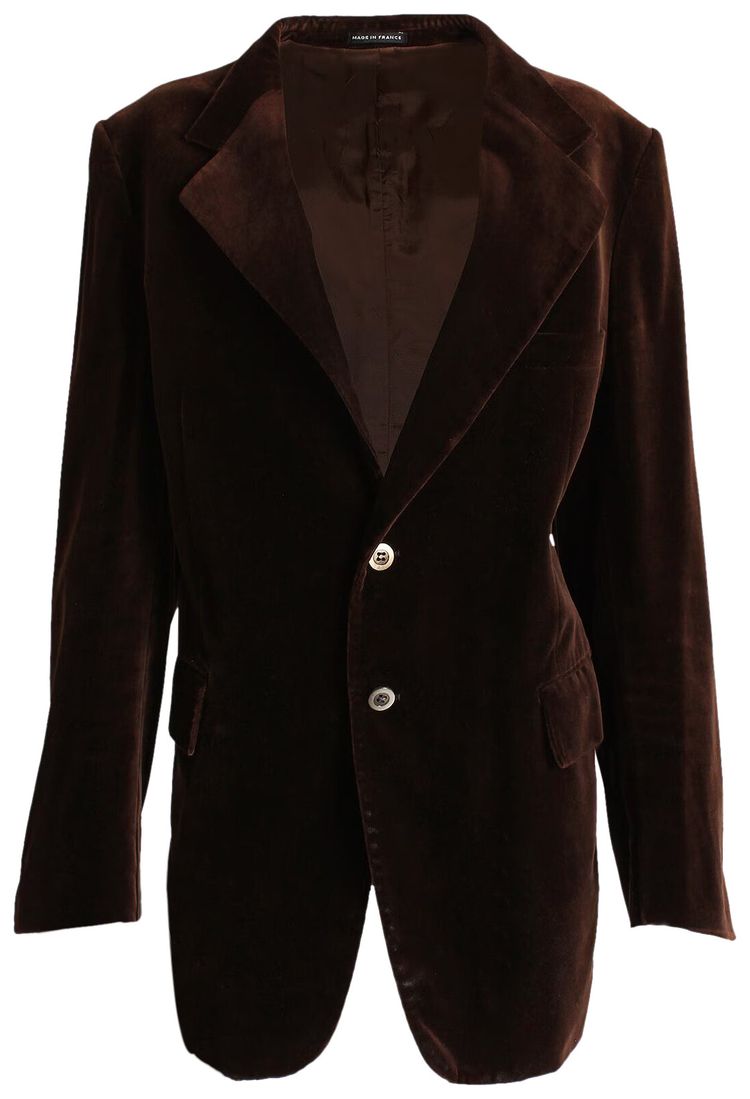Vintage Yves Saint Laurent Le Smoking Blazer Brown