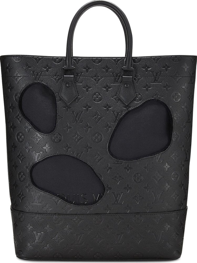 Louis Vuitton x Comme des Garçons Empreinte Bag 'Black Monogram'