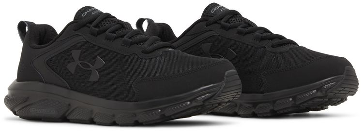 Under Armour Charged Assert 9 4E Wide Triple Black