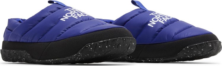 Nuptse Mule Lapis Blue Speckled