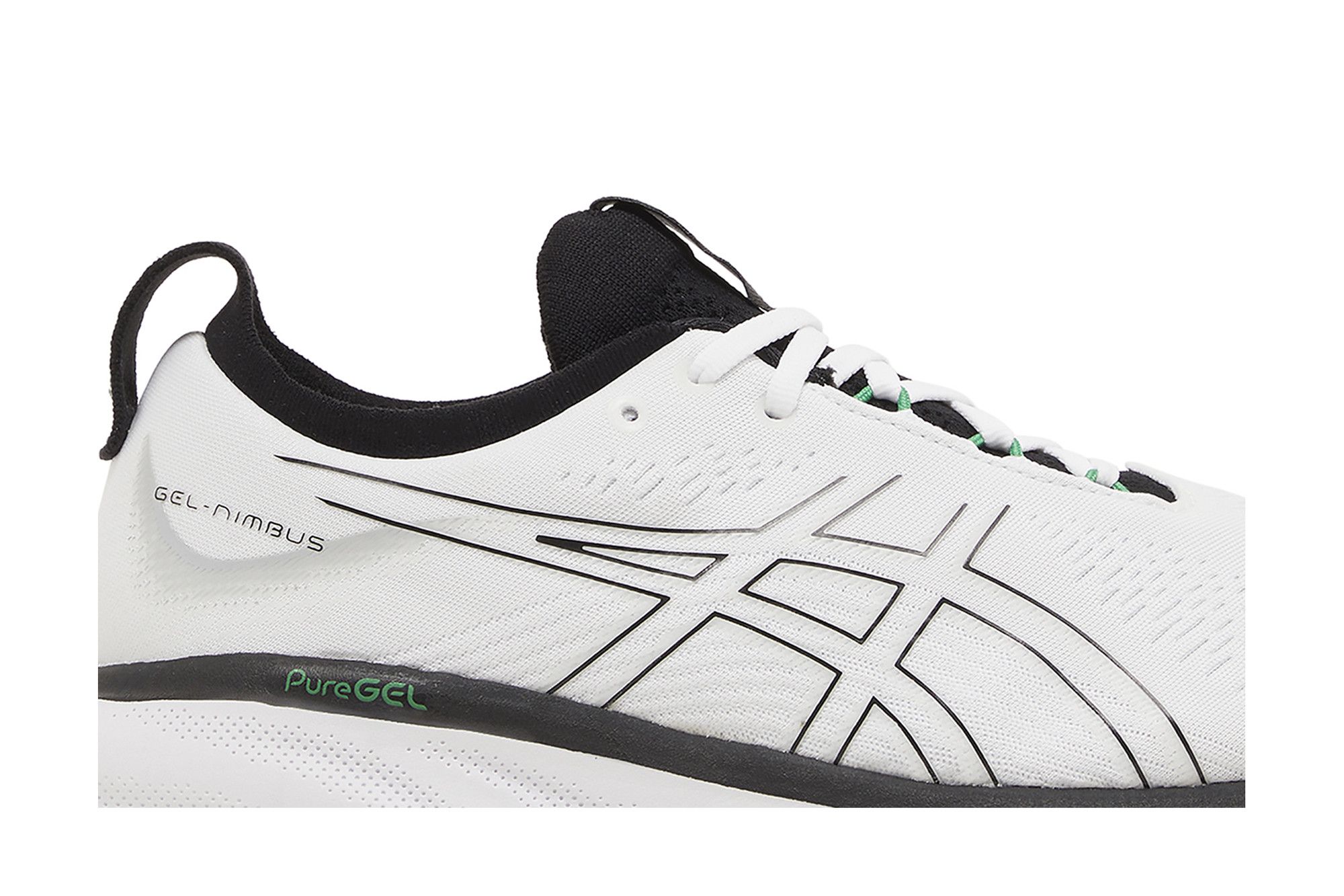 Buy Gel Nimbus 25 'White Black Green' - 1011B547 103 | GOAT