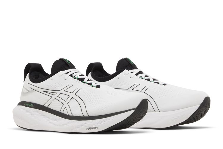 Asics Gel Nimbus 25 Mens 10 Running Shoes White Black 1011B547 103 ASICS Gel-Nimbus 25  main image 2