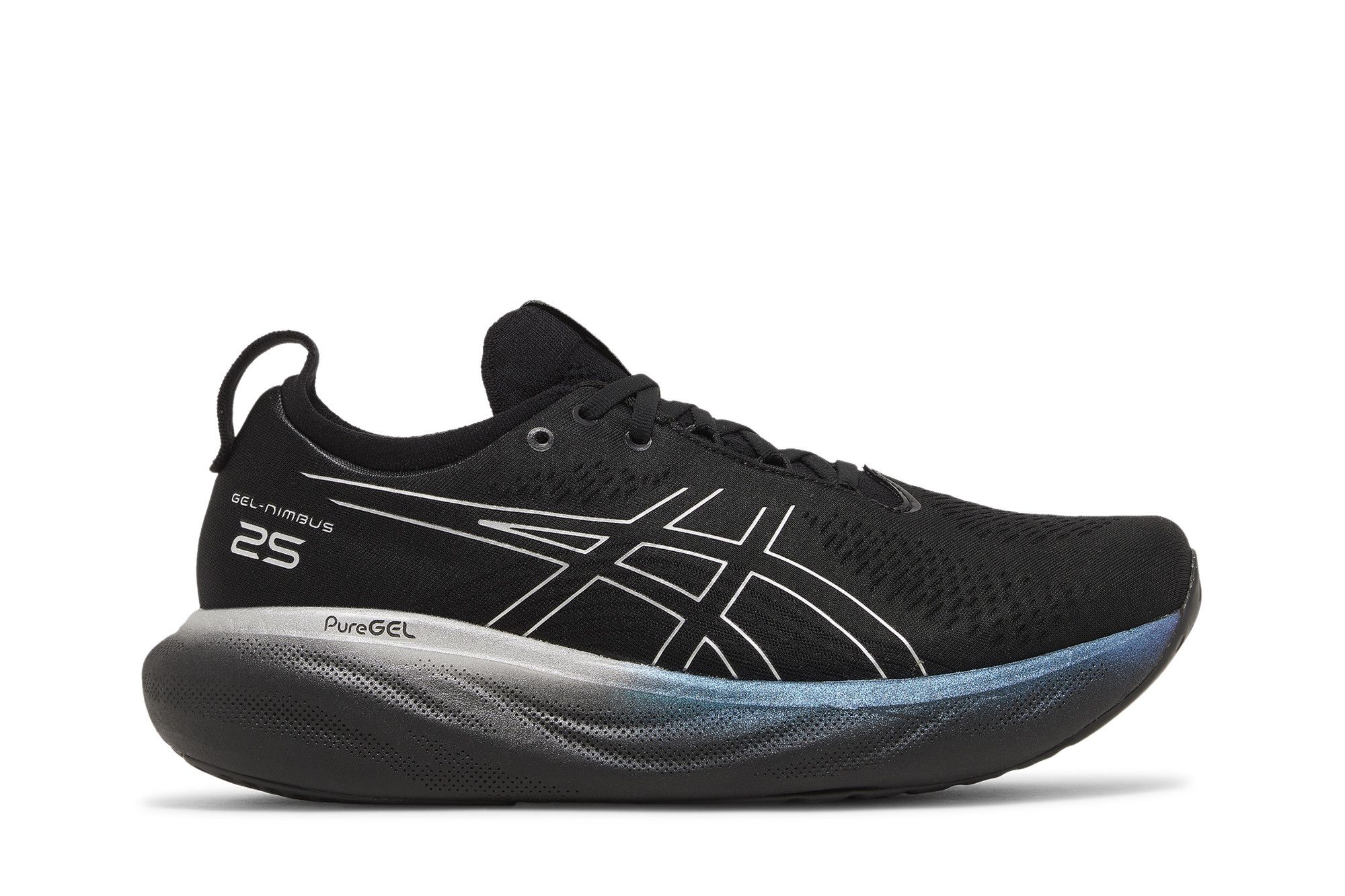 新品/定価以下 GEL-NIMBUS 25 black/black Amazon.com | Platinum Gel-Nimbus 25 Men's Shoes by Asics