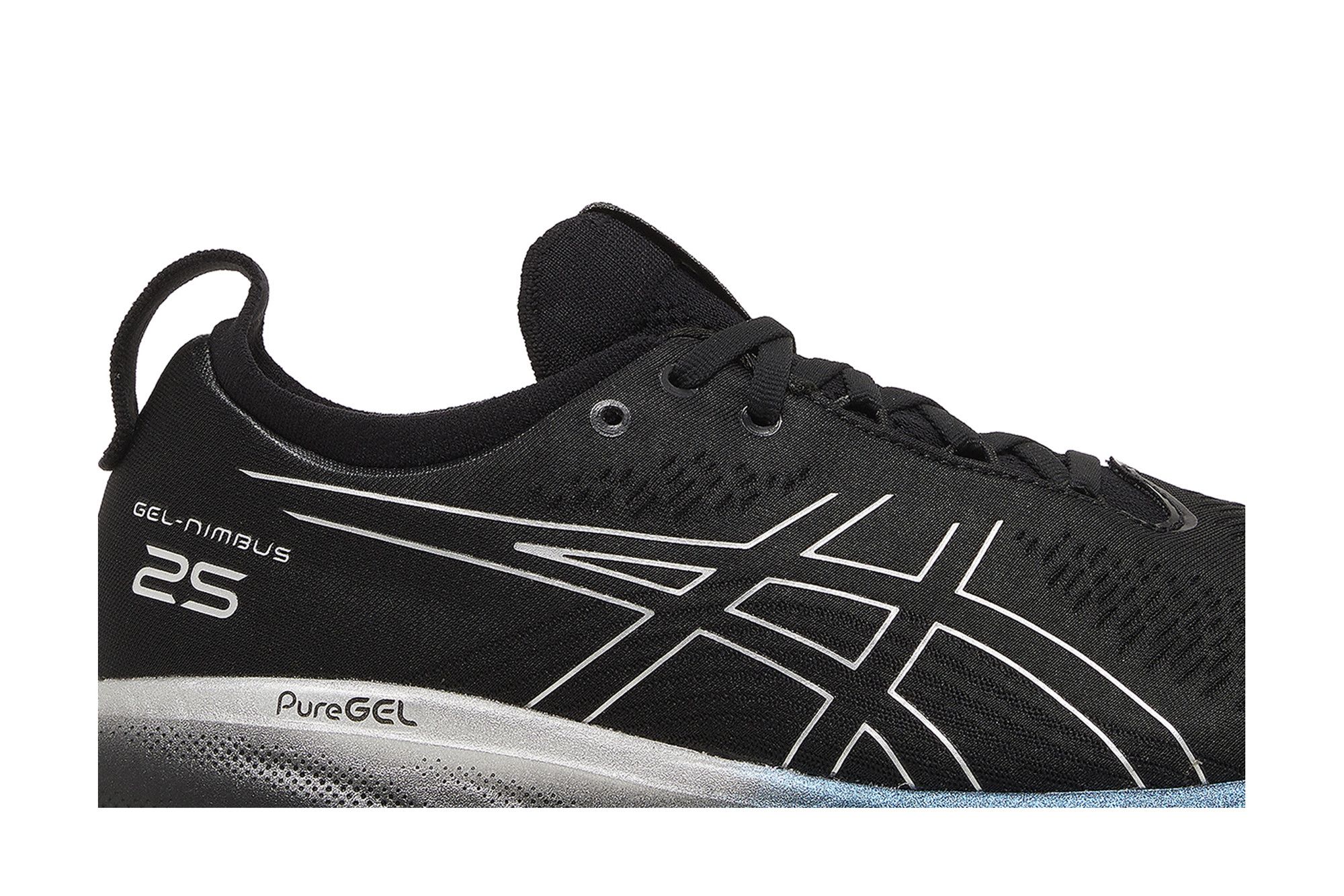 Buy Asics Gel Nimbus 25 Platinum 'Black Pure Silver' - 1011B616