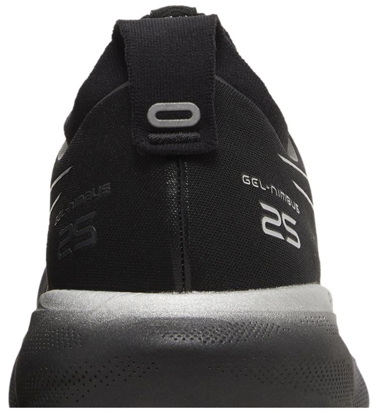 Asics Gel Nimbus 25 Platinum Black Pure Silver