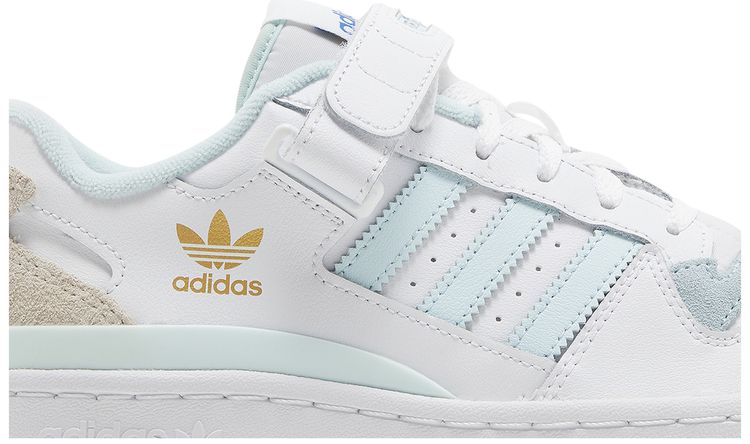 Adidas Forum Low Big Kid White Almost Blue
