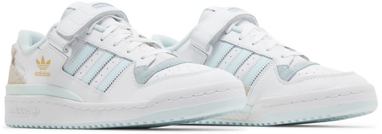 Adidas Forum Low Big Kid White Almost Blue