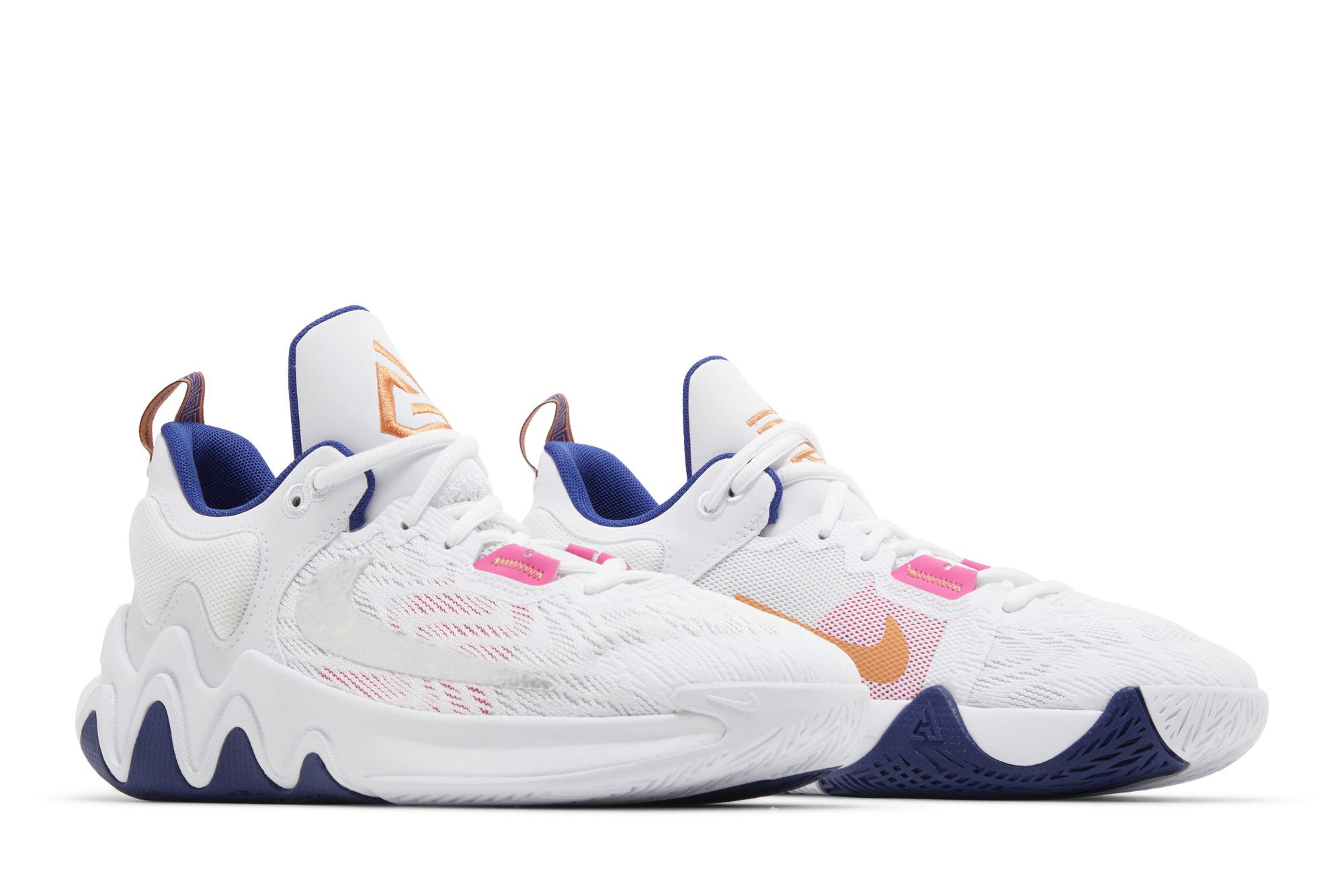 Buy Nike Giannis Immortality 2 GS 'White Deep Royal' - DQ1943 102