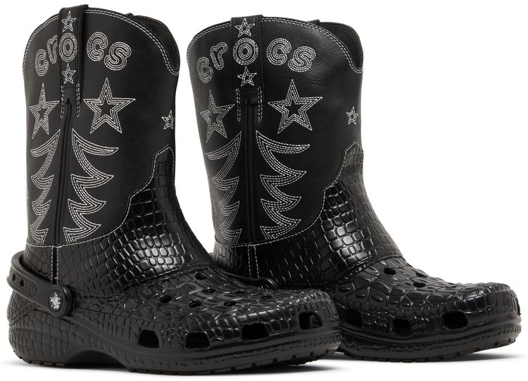 Classic Cowboy Boot Black