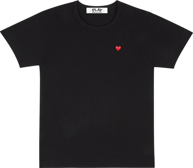 Buy Comme des Garçons PLAY Small Heart T-Shirt 'Black' - AZ T304 051 1 ...