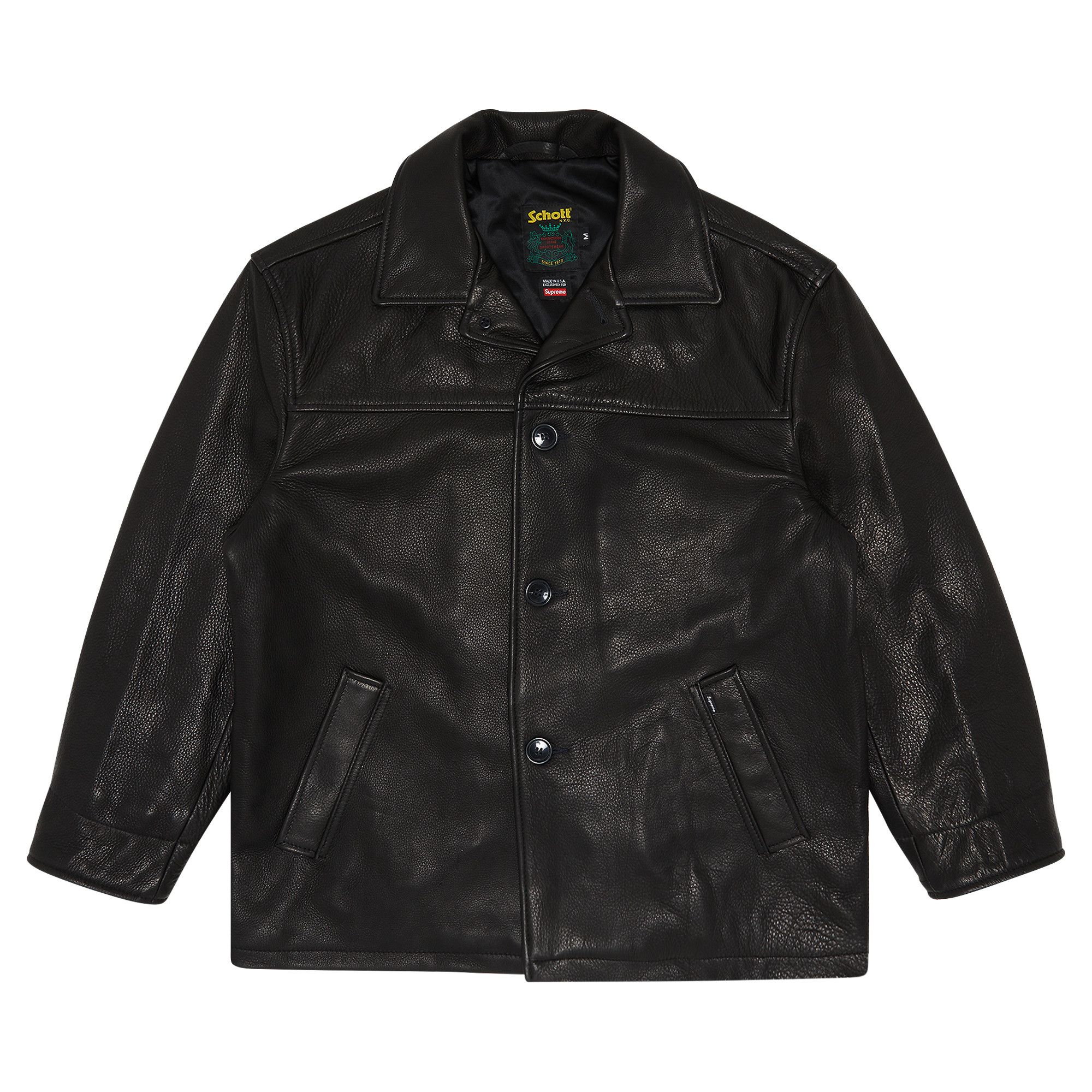 Schott supreme leather top jacket