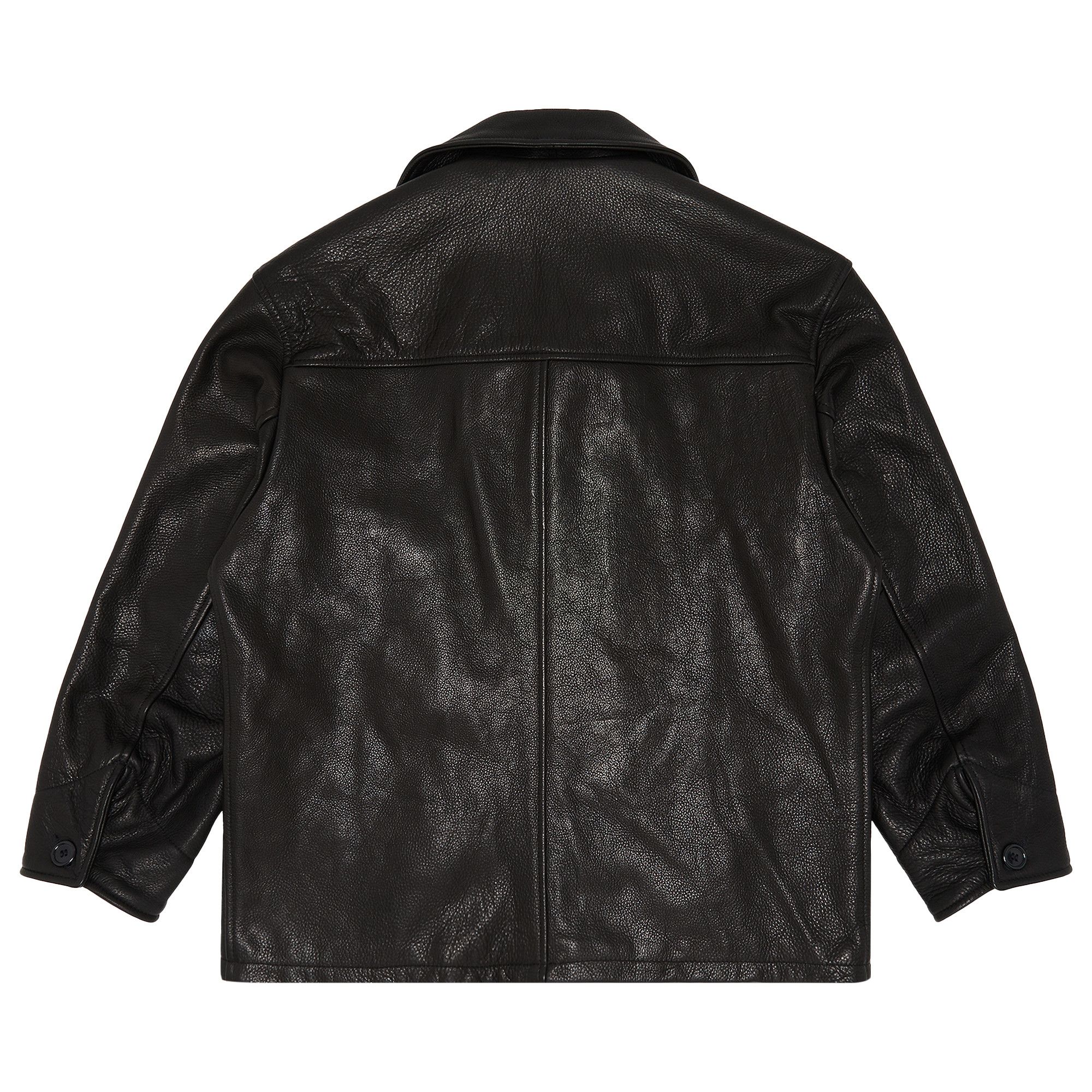 Schott leather car coat discount