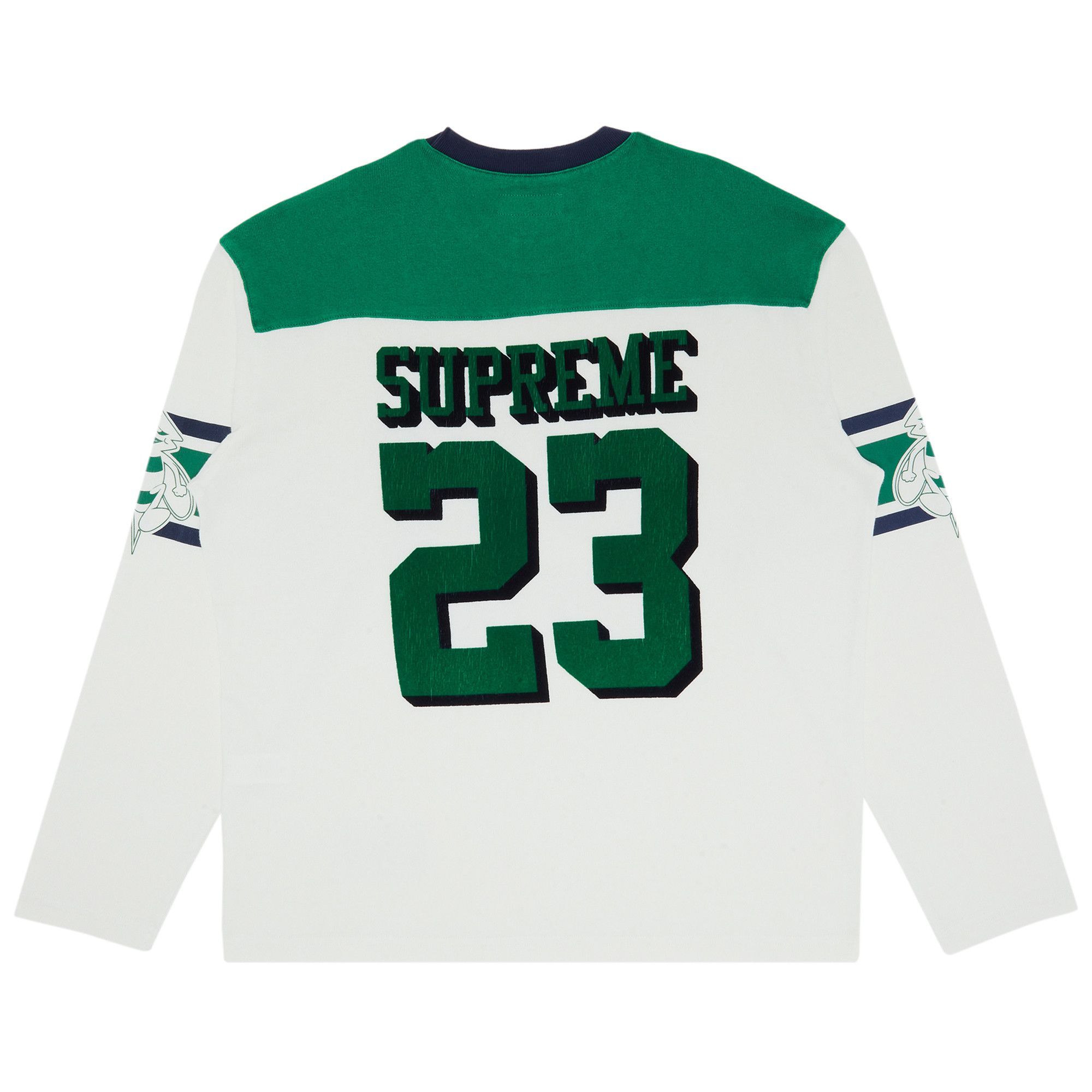 Size xl Supreme Bumblebee Long-Sleeve Football Top 'White'