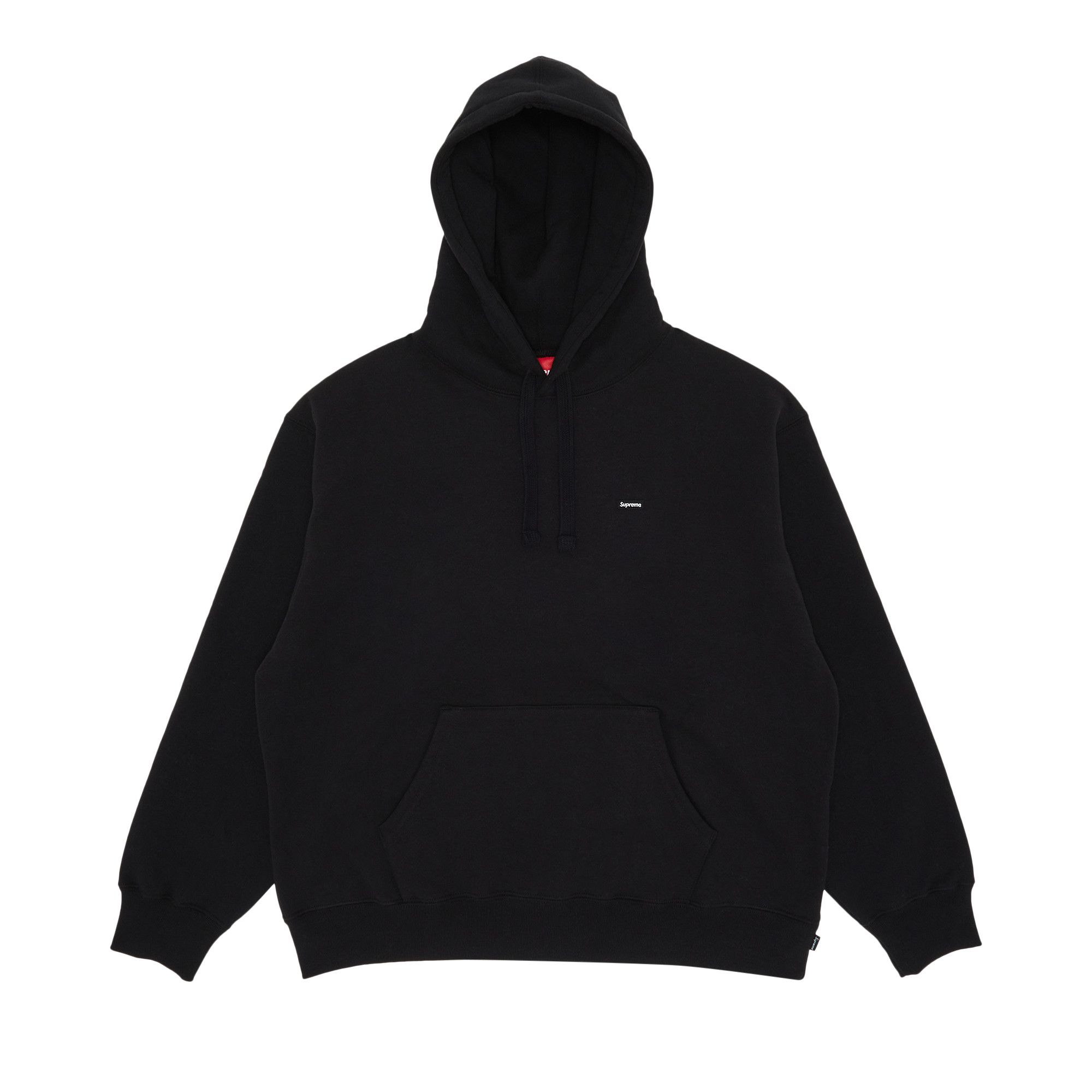 Buy Supreme Small Box Drawcord Hooded Sweatshirt Black