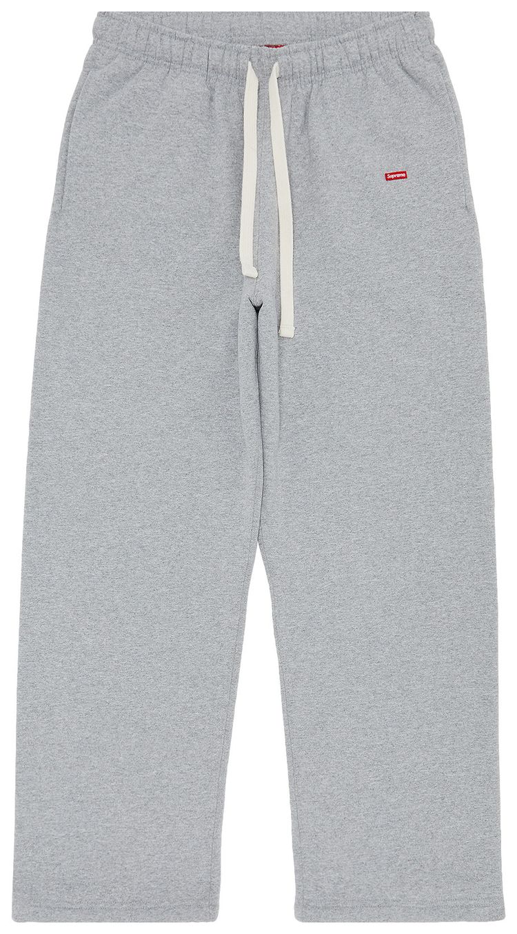 Supreme Small Box Drawcord Sweatpant Heather Grey