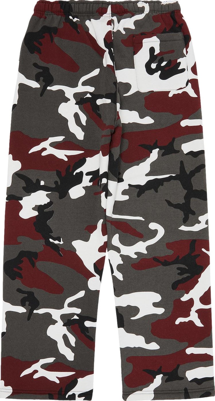 Supreme Small Box Drawcord Sweatpant Red Camo