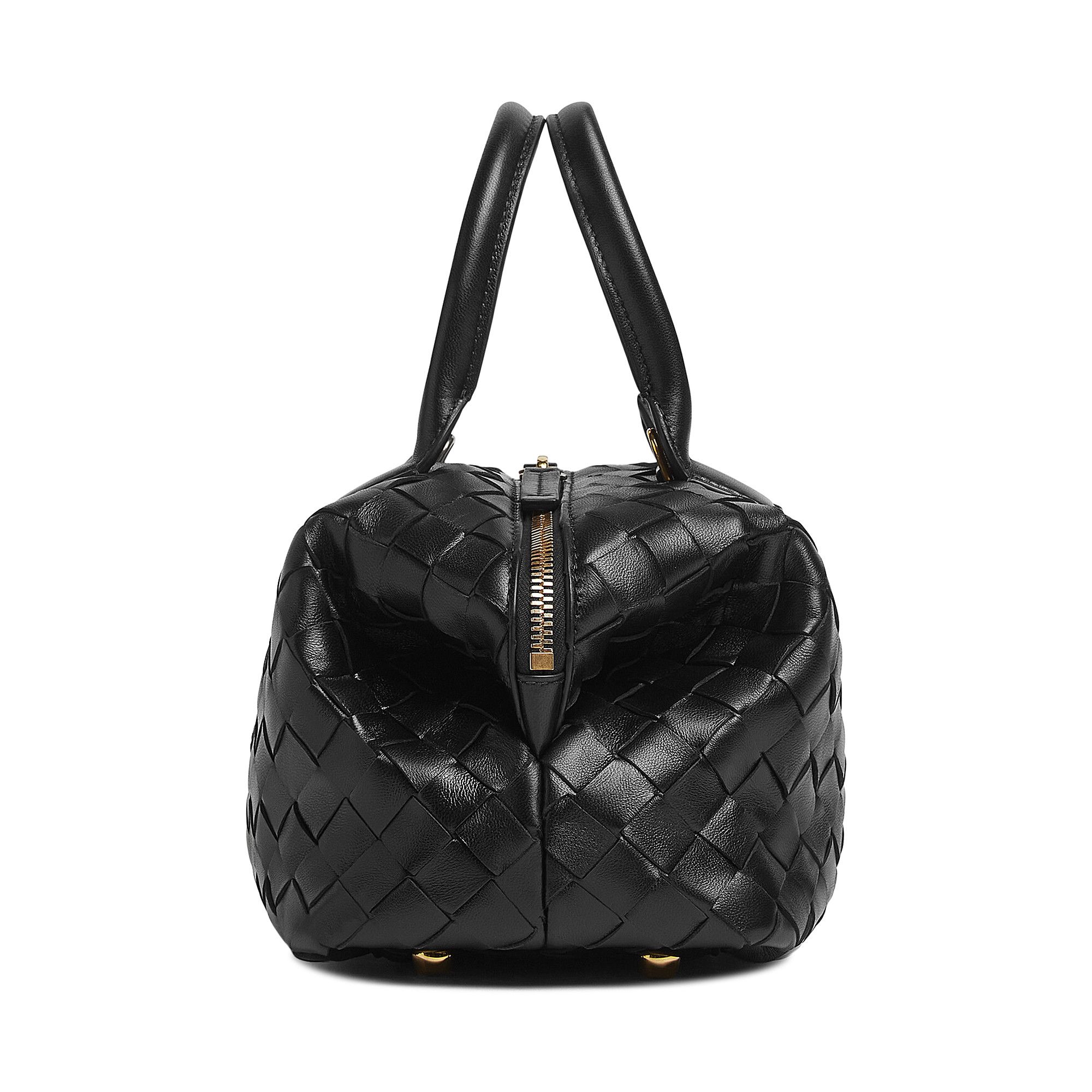 Buy Bottega Veneta Mini Bauletto 'Black/Medium Brass' - 764535