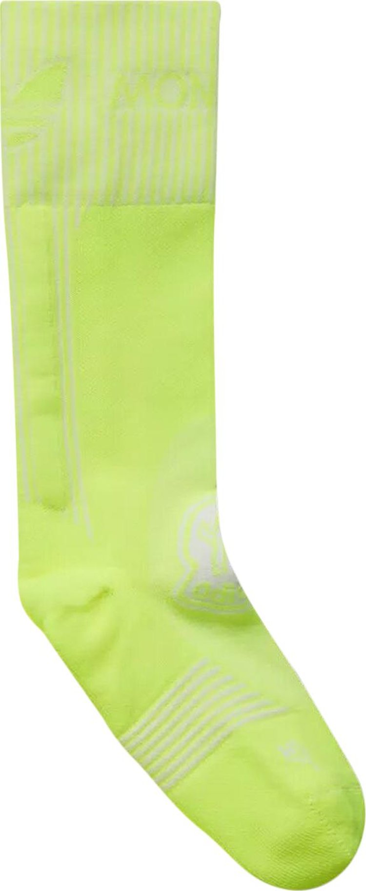 Moncler x adidas Logo Socks 'Lime Green'