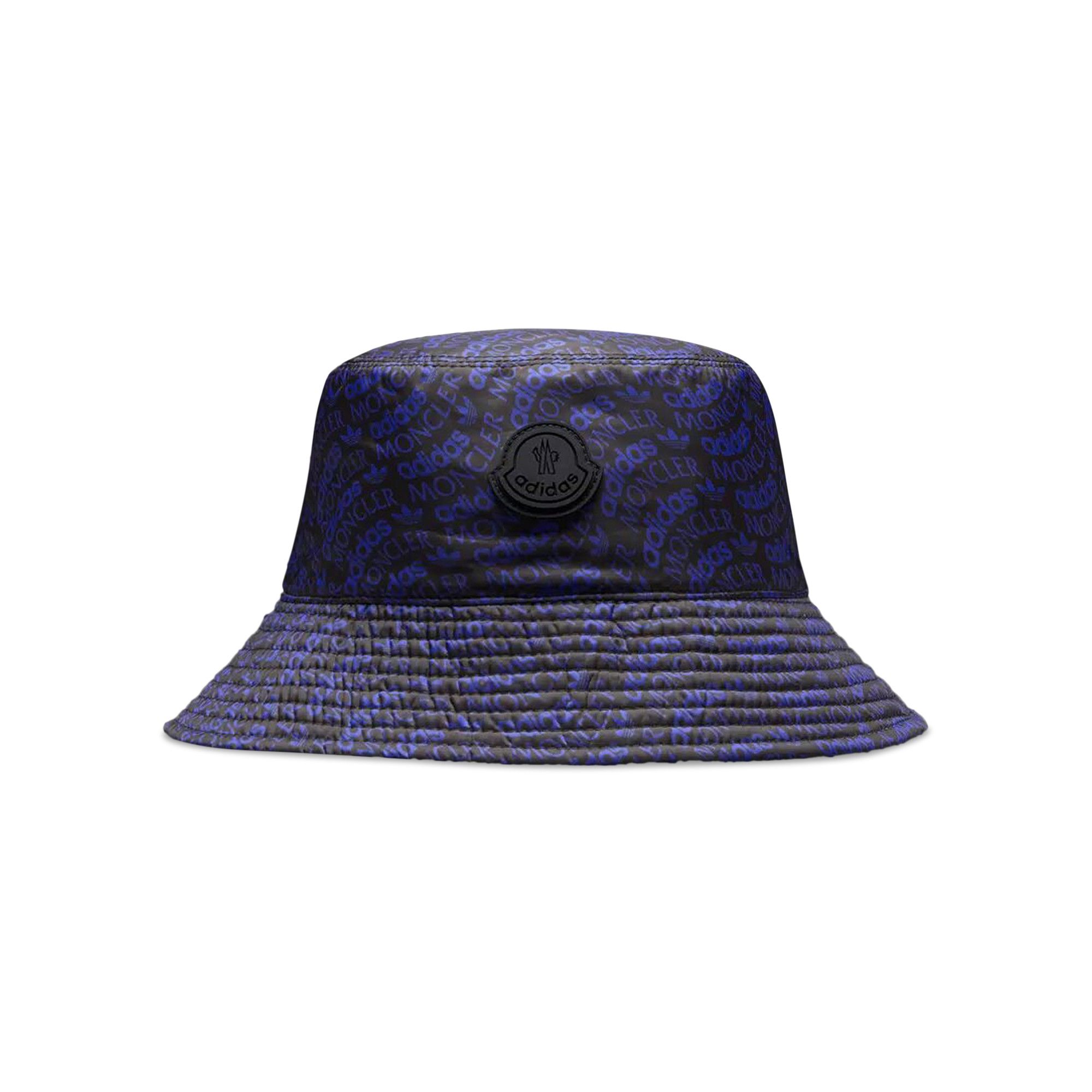 ハット Moncler LOGO BUCKET HAT Moncler logo-patch Bucket Hat | Black | FARFETCH