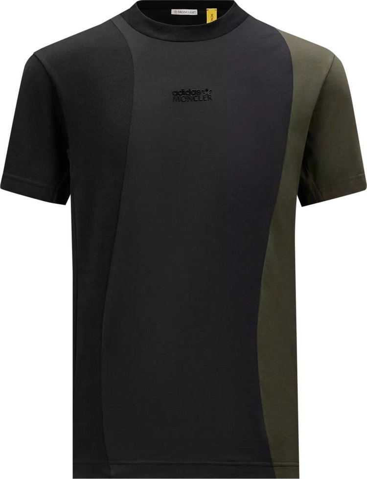 Moncler x adidas Jersey T-Shirt 'Black/Green'